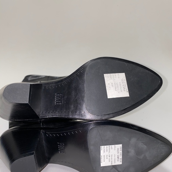 NEW. FRYE Leather Boots Size 6B (sample) - Picture 8 of 8